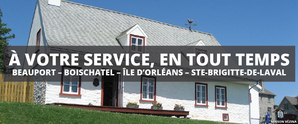 À votre service, en tout temps